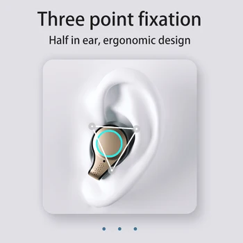 M18 Bluetooth Slušalke Brezžične TWS Prstnih Dotik Slušalke Polnjenje Nepremočljiva HIFI Stereo Čepkov Za Športne Slušalke - 