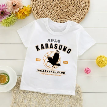 Haikyuu velika sestra baby otroci t shirt oblikovalec kawaii grafični estetske roupas infantis masculino oblačila dekleta - 