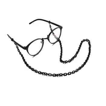 5 Barv Smolo Očala Verige Moda za Ženske Očala Verige Slip in Izgubo Akril Obravnavi Očala Vrv, ki Visi Vratu Verige - 