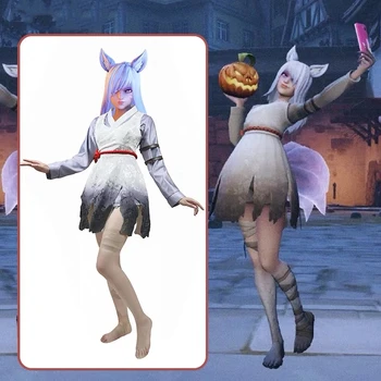Anime Igra POTEK Dva Nova Koža Halloween Noč Groze Stranka Obleko Enotno Shin-Ryeong Cosplay Kostum Halloween Ženske Brezplačna Dostava - 