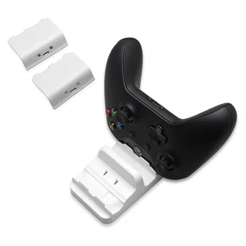 Dvojno USB Polnjenje Dock z Baterija za Xbox En S Krmilnik za Igre Igre Pribor - 