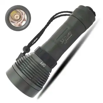 Močan 2000 Lumnov Potapljaška LED Svetilka Podvodni Vrtljiv XML T6 Scuba Konvoj Svetilke Prenosne Lov Taborjenje Bakla - 