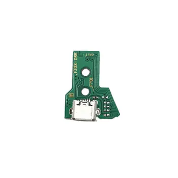 Za SONY PS4 Krmilnik Polnjenja s kablom USB Vrata Vtičnico Odbor JDS-055 Ročico polnjenja vtičnice, stikala za vklop 12PIN kabel Modula za PS4 - 