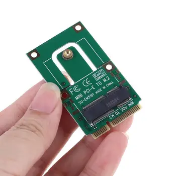 Mini PCI-E za m2 Adapter Pretvornik Širitev Kartico m2 Tipko NGFF E Vmesnik za m2 Brezžična tehnologija Bluetooth WiFi Modul - 