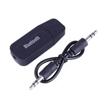 Visoka Kakovost H-163 USB Bluetooth Sprejemnik Zvočnik Za PC Prenosni Telefon Adapter z 3.5 mm Audio Vmesnik - 