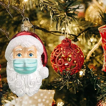 Mini Santa Claus Obeski 2020 Božič, Novo Leto Okras Božično Drevo Obesek Družinske Viseče Dekoracije - 