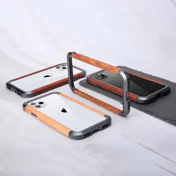 R-samo Les Odbijača II aluminijast Okvir velja Za iPhone Mini 12 11 Max Pro XS XR iPhone SE 2020 7 8 - 